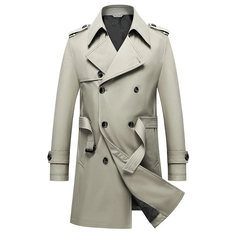 Jasper Double Breasted Overcoat