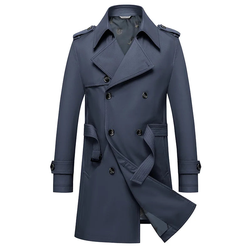 Jasper Double Breasted Overcoat
